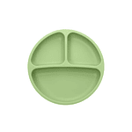 PLATO DE SILICONA CON 3 DIVISIONES S/S