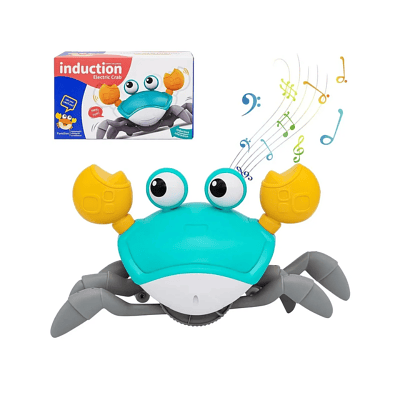 JUGUETE CANGREJO CON SENSOR Y SONIDO A PILA 