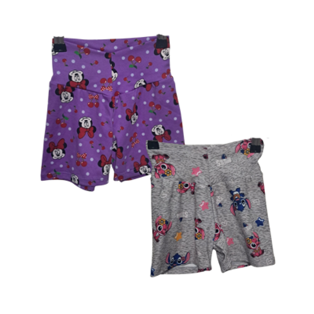 SHORT PERSONAJES NIÑA TALLA 4