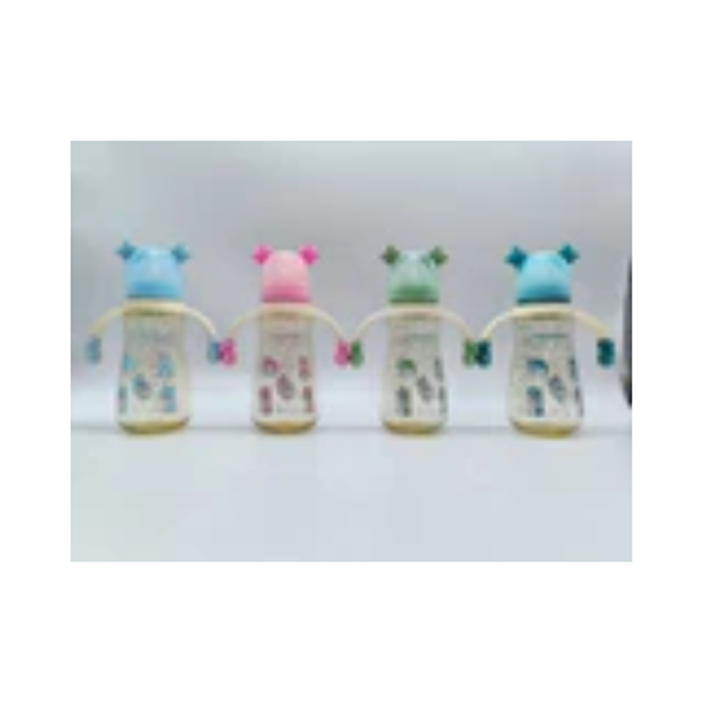 MAMADERA CON ASA Y TAPA 270 ML