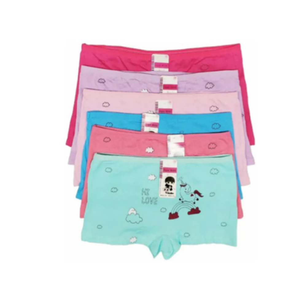 ROPA INTERIOR PANTALETA PARA NIÑA (2-4-6-8)