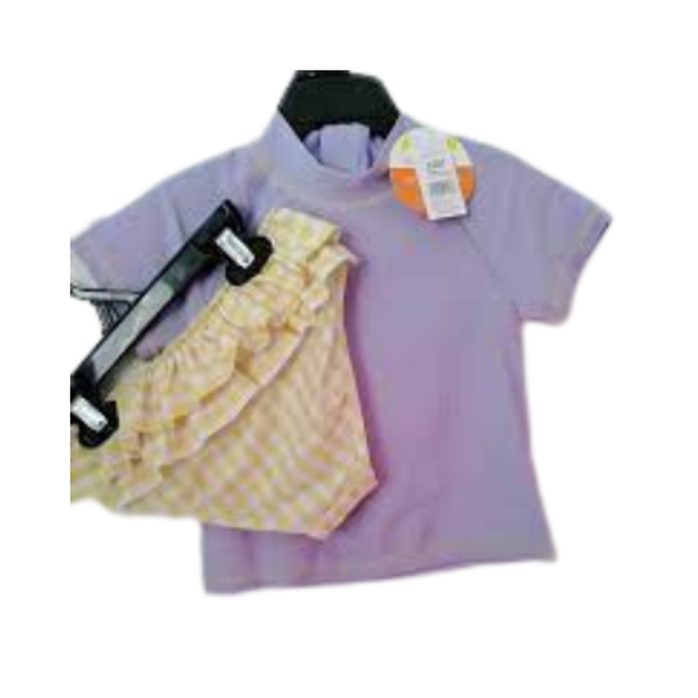 TRAJE DE BAÑO 2 PIEZAS PARA NIÑA PROTECCIÓN UV