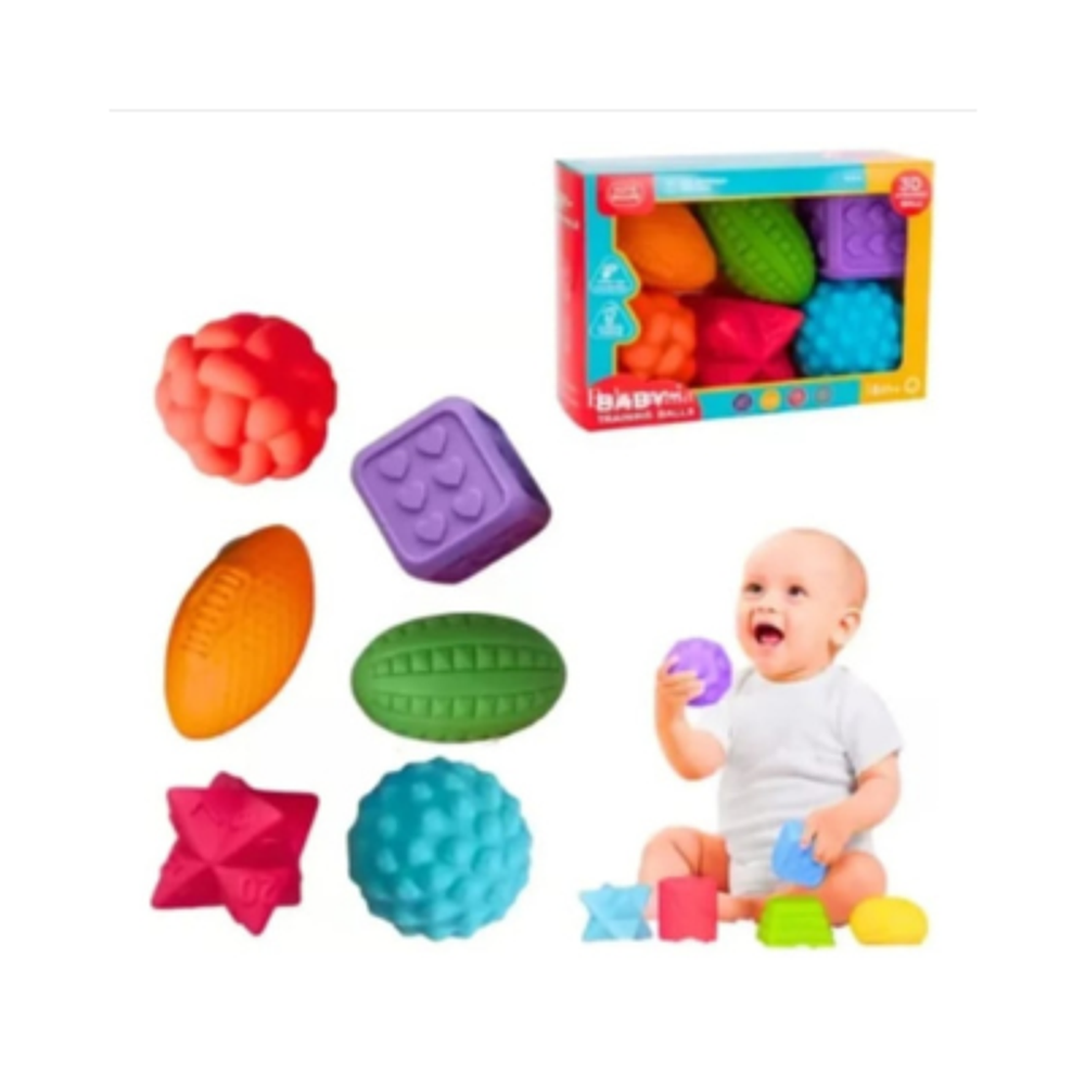 PELOTAS SONAJEROS SENSORIAL 