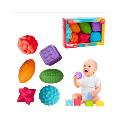 PELOTAS SONAJEROS SENSORIAL 