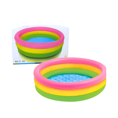 PISCINA PARA BEBÉ INFLABLE DE 86 CM X 25 CM.