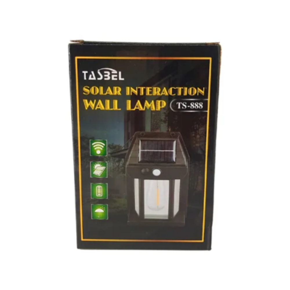 FOCO DE PARED CON SENSOR DE MOVIMIENTO 