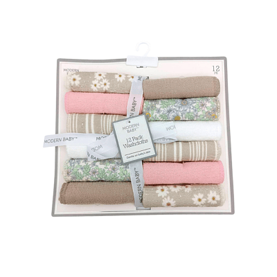 SET DE 12 TOALLITAS PARA BEBE 