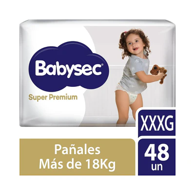 BABYSEC SÚPER PREMIUM XXXG 48 UNI.