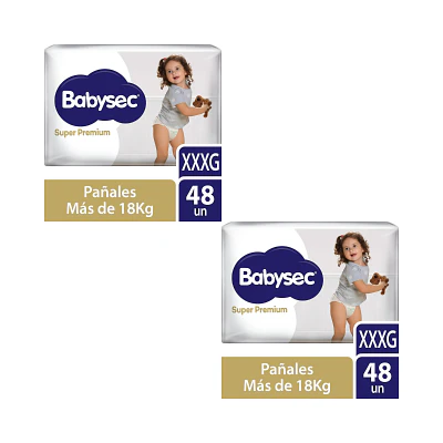 BABYSEC SUPER PREMIUM XXXG 96 UNIDADES 