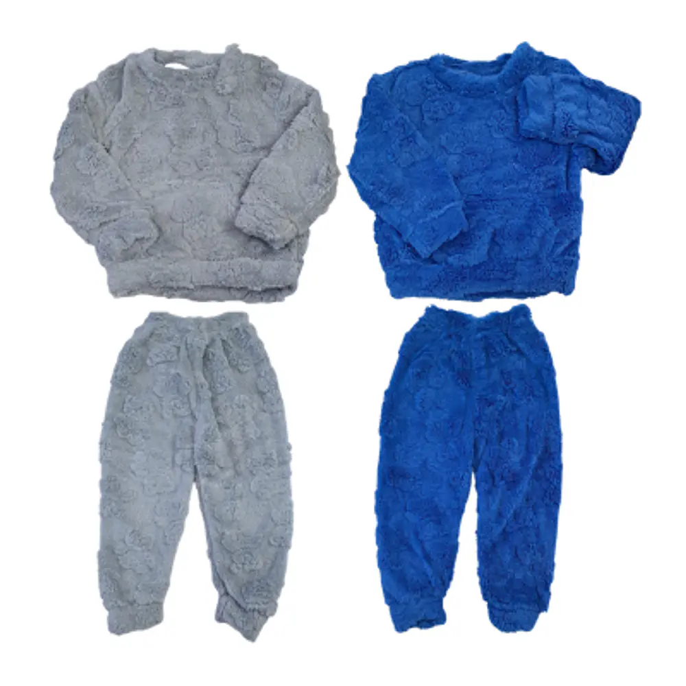 CONJUNTO PELUDITO NIÑA & NIÑO TALLA 2 Y 4.