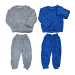 CONJUNTO PELUDITO NIÑA & NIÑO TALLA 2 Y 4.