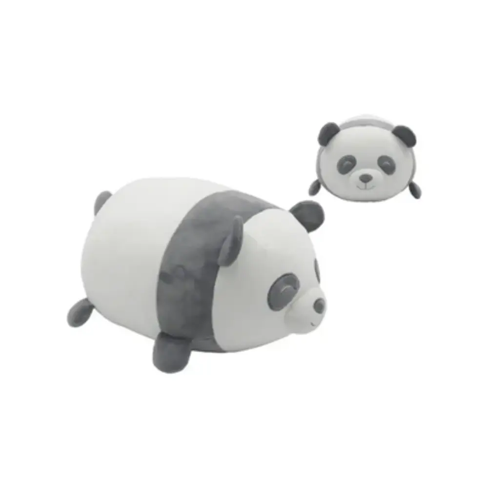 PELUCHE ALMOHADA SUAVE COLOR PANDA 