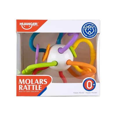 MORDEDOR SONAJERO PARA BEBÉS ESTIMULACIÓN TEMPRANA