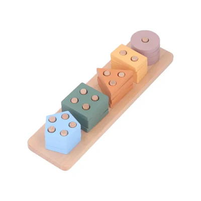 JUGUETE DE ENCAJE DE MADERA 