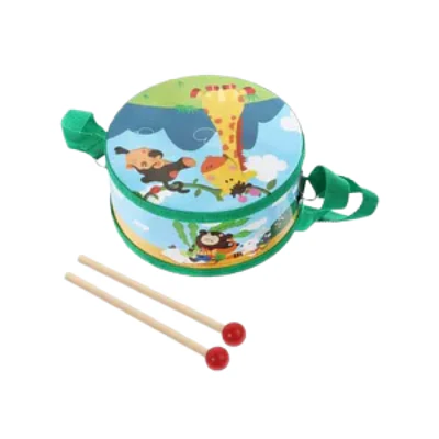 TAMBOR DE MADERA PARA NIÑOS 