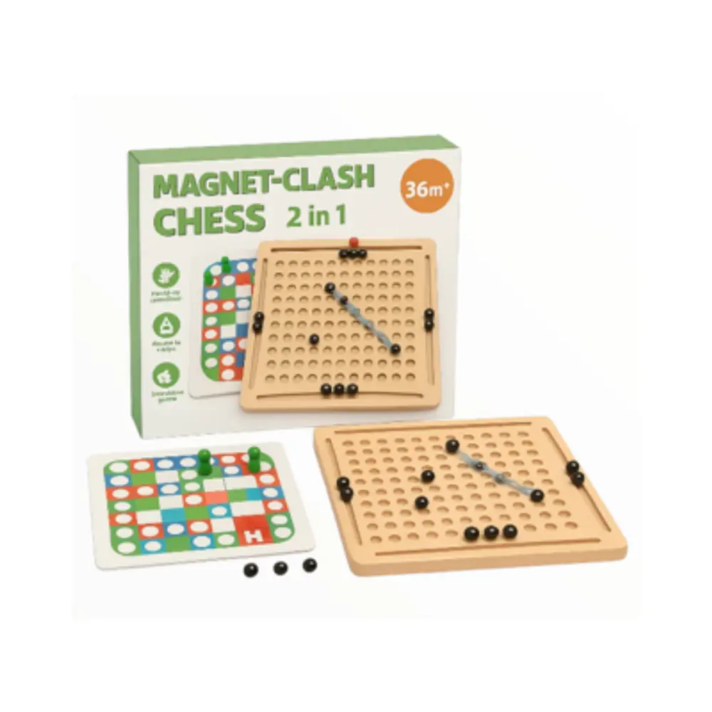 JUEGO DE MESA MAGNÉTICO Y LUDO.
