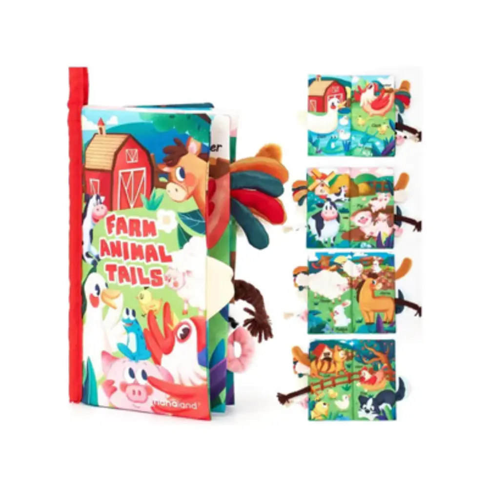 LIBRO SENSORIAL PARA BEBÉS 