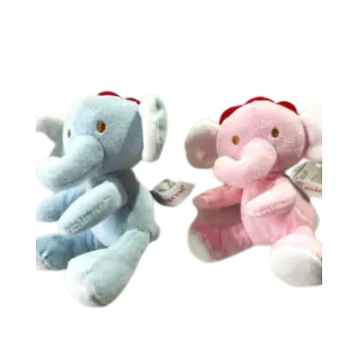 PELUCHE ELEFANTE Y OSO SONAJERO