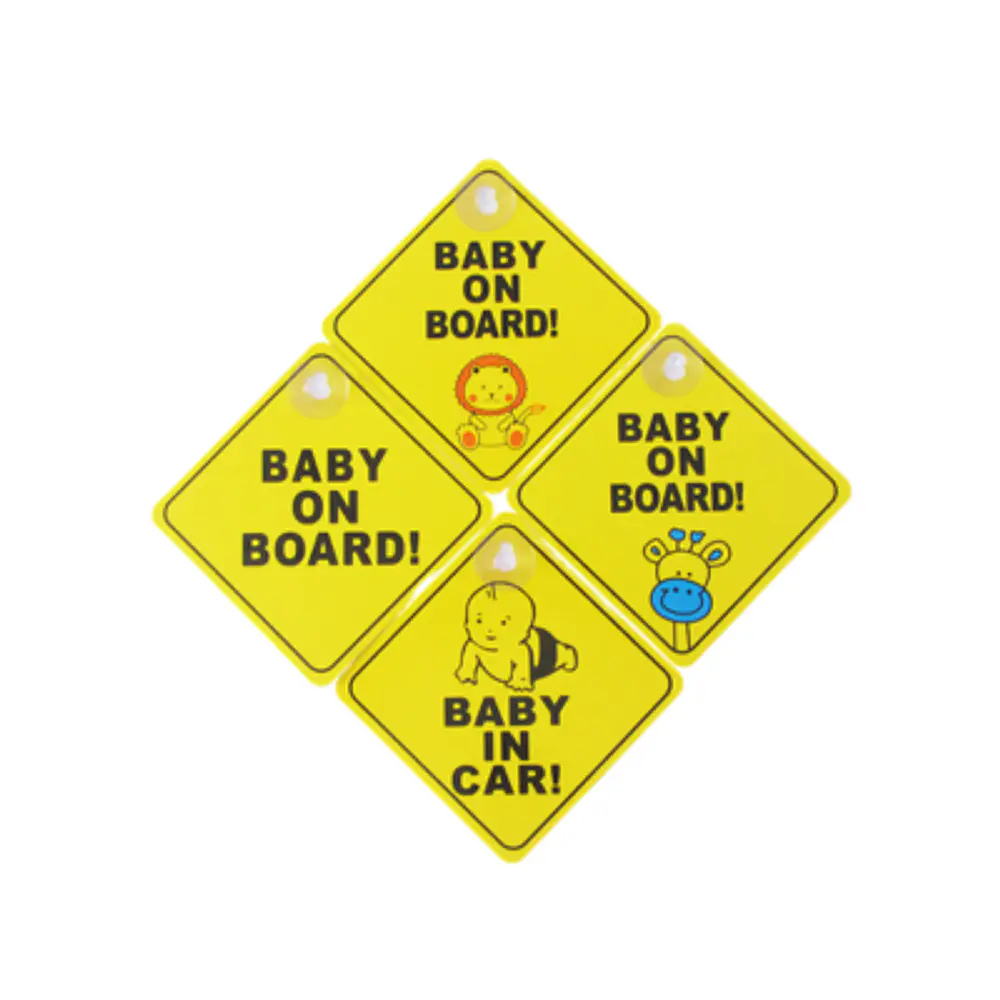 TARJETA PARA AUTO BEBÉ A BORDO 