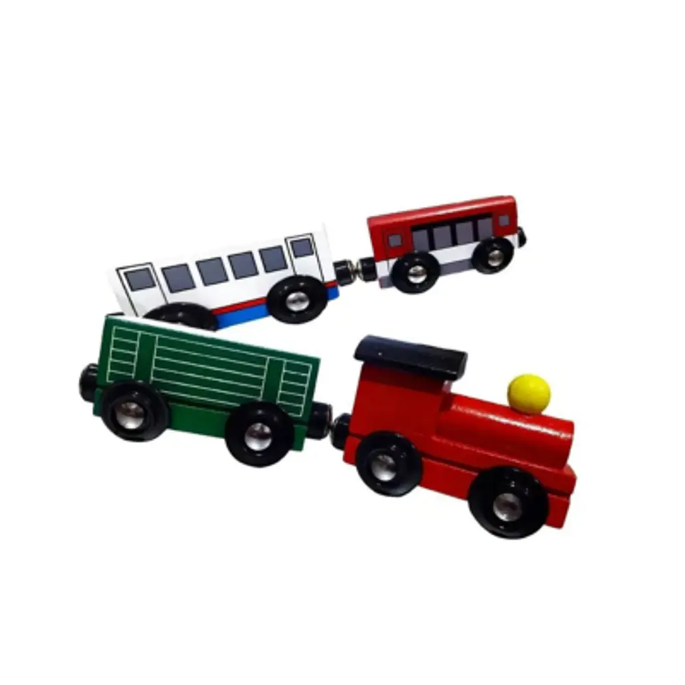 TREN CON IMAN 4 CARROS 