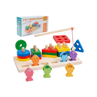 JUEGO DIDÁCTICO 2 EN 1. 