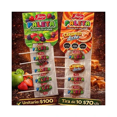 PALETA DE DULCE