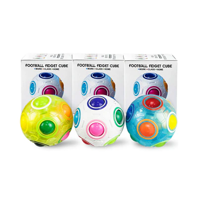 JUGUETE PELOTA MÁGICA RUBIK ARCOIRIS 