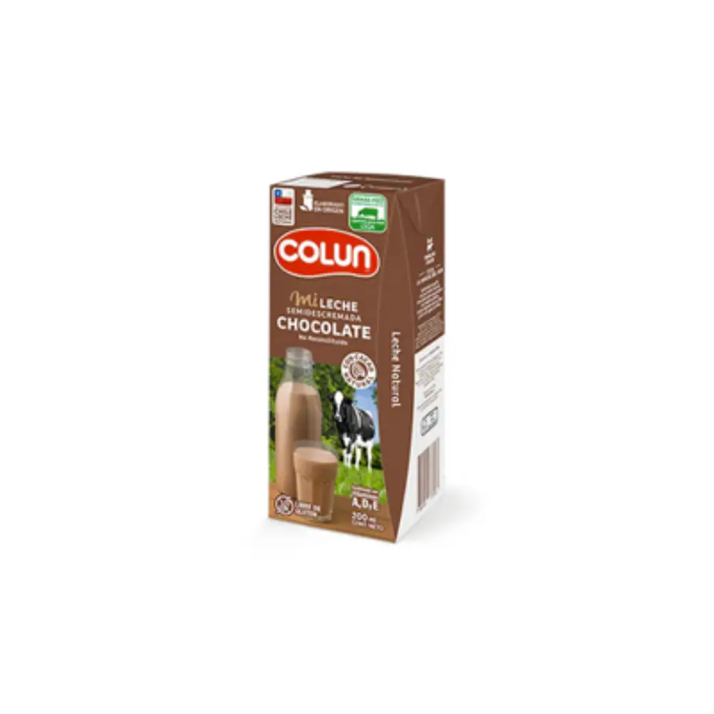 LECHE CHOCOLATE EN CAJITA COLUN