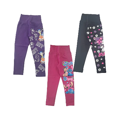 CALZA PARA NIÑA PERSONAJE TALLA 2
