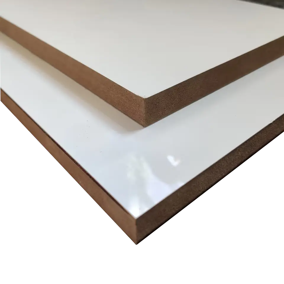 Melamina MDF Blanca Altobrillo 18mm 1,22 x 2,44mt 1