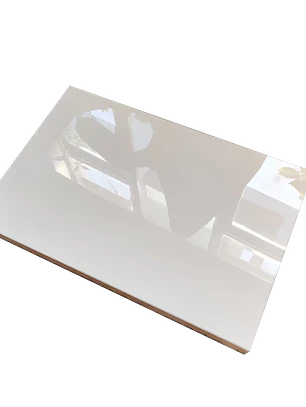 Melamina MDF Blanca Altobrillo 18mm 1,22 x 2,44mt