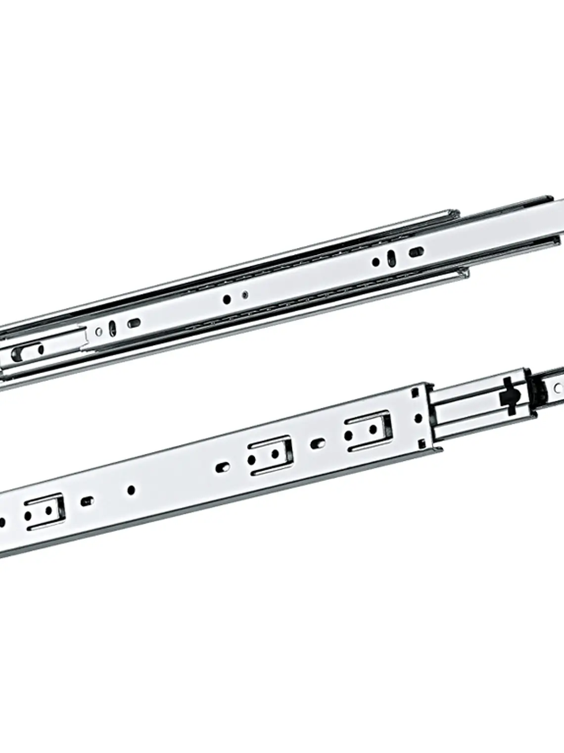 Corredera Telescópica Zincada H35mm Par 1