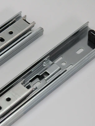 Corredera Telescopica Zincada H45mm Par