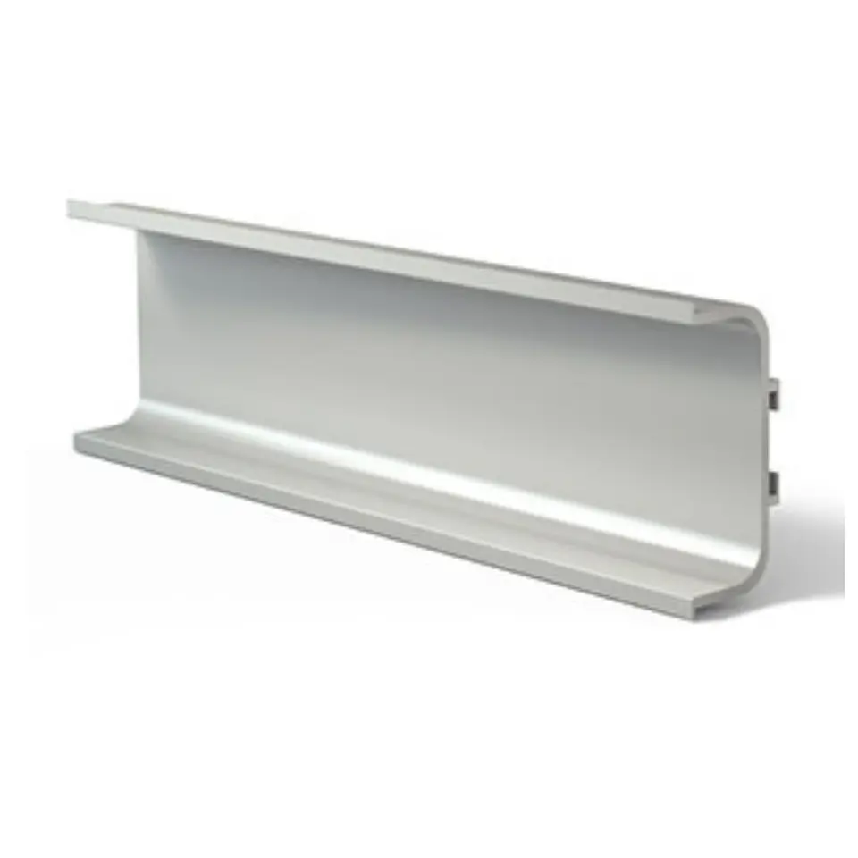 Perfil Gola C Aluminio 3mts.  1