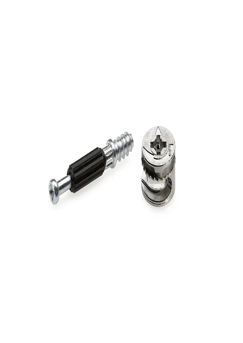 Conector Minifix 15mm. - Tarugo 10mm.