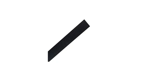 Tapacanto PVC Negro 22mm x 0.4mm x metro