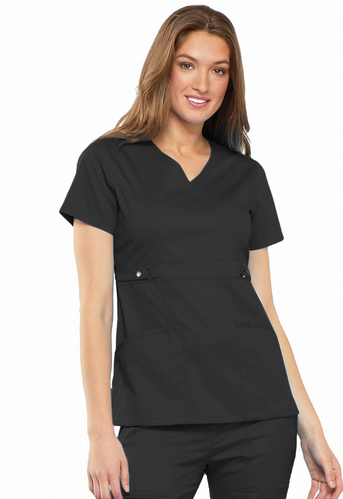 TOP LISO MUJER, CHEROKEE LUXE 21701 BLKV