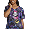 TOP ESTAMPADO MUJER, TOONIFORMS DISNEY TF629 MNDM 