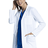 DELANTAL CLÍNICO MUJER, CHEROKEE LABORATORIO  CK452 WHT