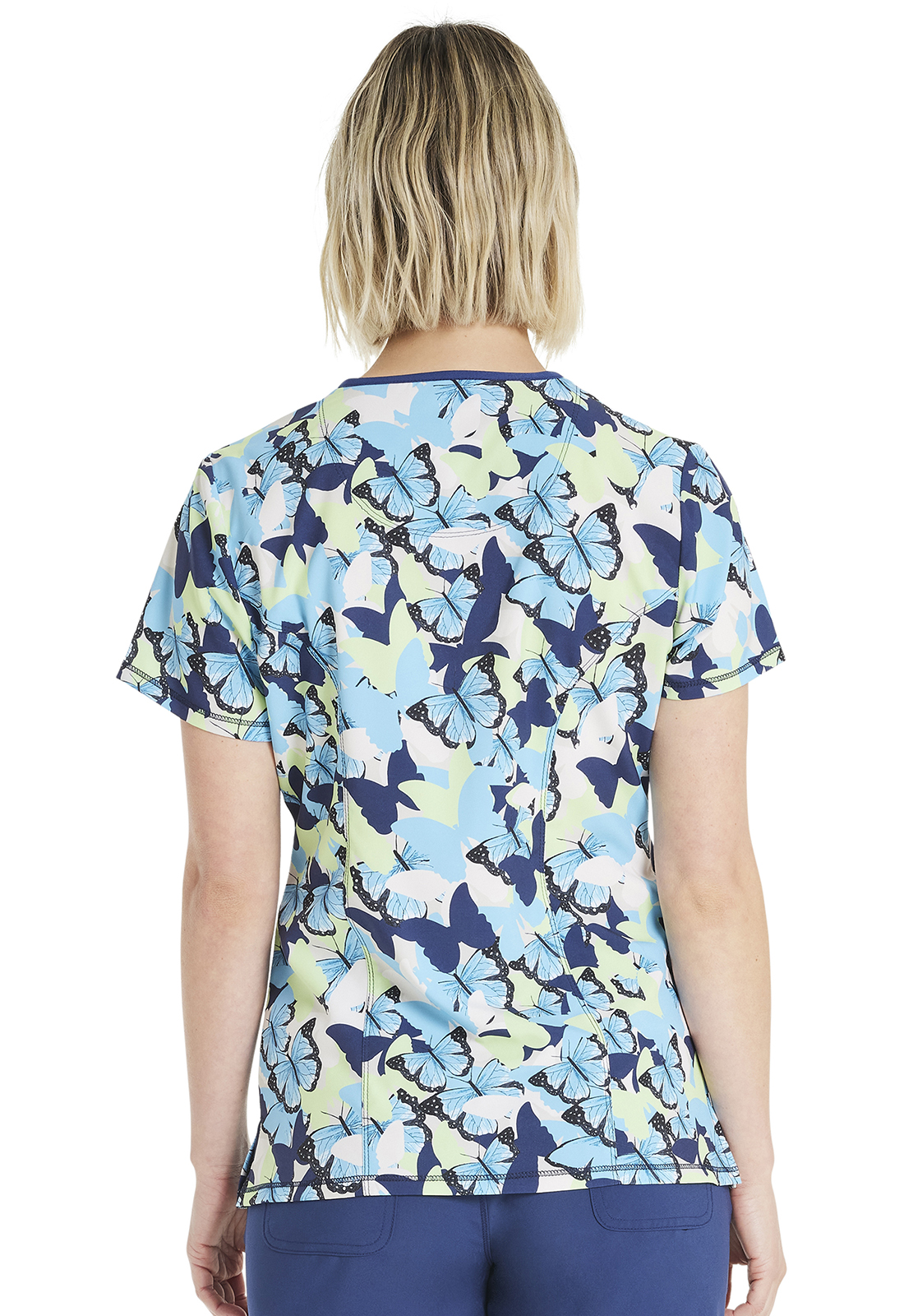 TOP CLÍNICO ESTAMPADO MUJER, CHEROKEE INFINITY CK608 FTFZ