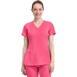 TOP CLÍNICO LISO MUJER, HEALING HANDS WORKS 2500 CAAPI 