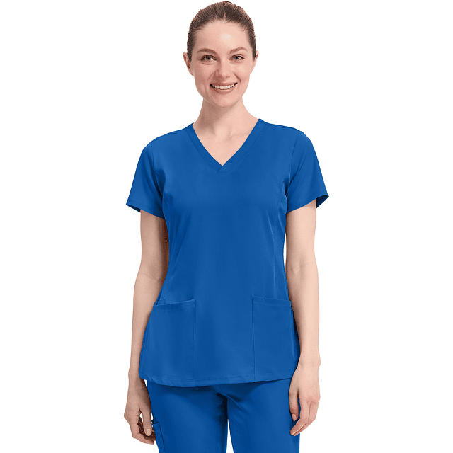 TOP CLÍNICO LISO MUJER, HEALING HANDS WORKS 2500 ROYAL