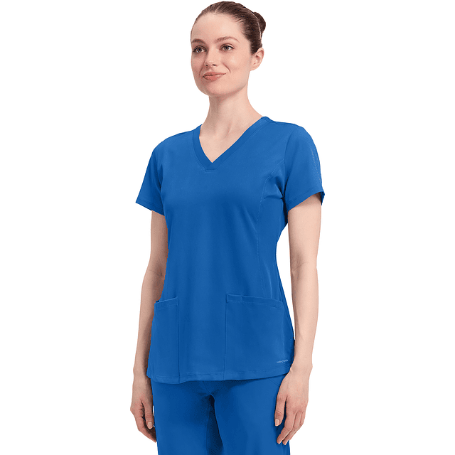 TOP CLÍNICO LISO MUJER, HEALING HANDS WORKS 2500 ROYAL