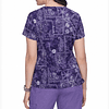TOP ESTAMPADO MUJER,  LESLIE DE KOI BASIC 384PR DNM