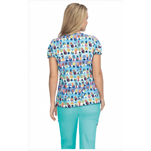 TOP CLÍNICO ESTAMPADO MUJER, KOI BETSEY JOHNSON B123PR PNP