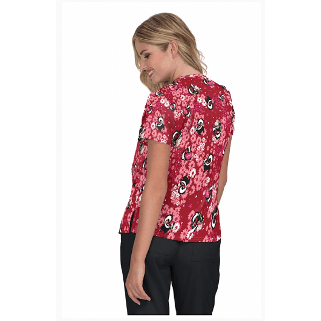 TOP CLÍNICO ESTAMPADO MUJER, KOI LESLIE 384PRM SNC