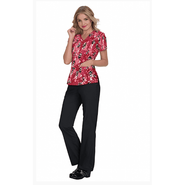 TOP CLÍNICO ESTAMPADO MUJER, KOI LESLIE 384PRM SNC