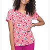 TOP CLÍNICO ESTAMPADO MUJER, KOI LESLIE 384PRM LSN