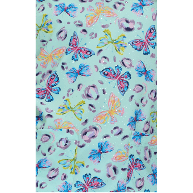 TOP CLÍNICO ESTAMPADO MUJER, KOI ARTIST SERIES EDICIÓN LIMITADA 1122PRA FFS