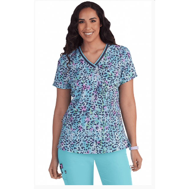 TOP ESTAMPADO MUJER, KOI NEXT GEN COMING STRONG 1108PR RWL